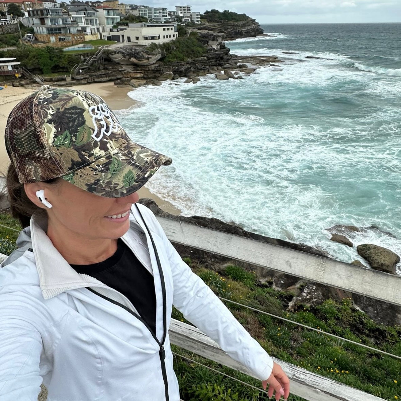 Hidden Hills Camo Mesh Snapback