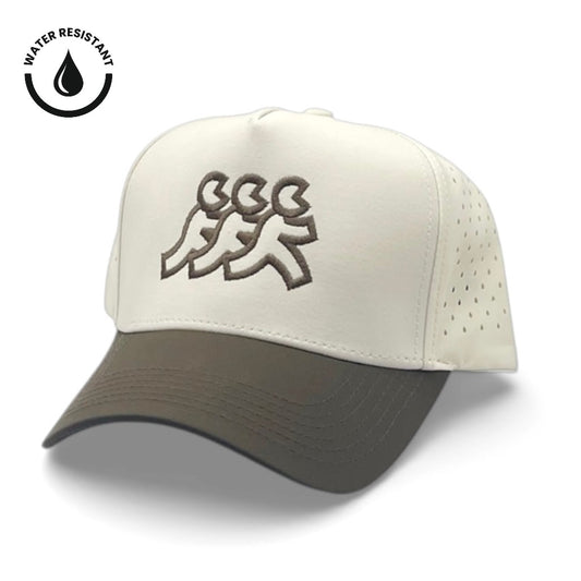 Espresso Martini Cream Athletic Mesh Snapback