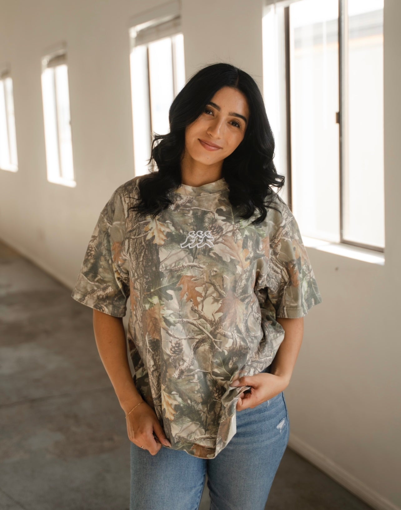 Camo Heavy Weight Vintage T-Shirt