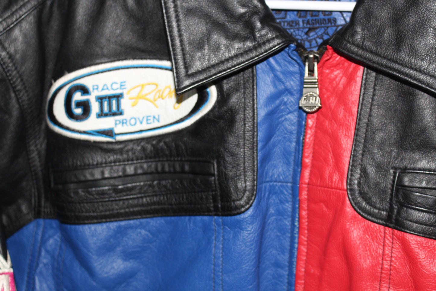 NASCAR Racing Team G-III Leather Jacket (M)