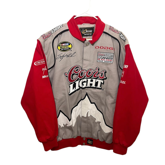 Coors Light Racing NASCAR Sterling Marlin Jeff Hamilton Jacket (L)
