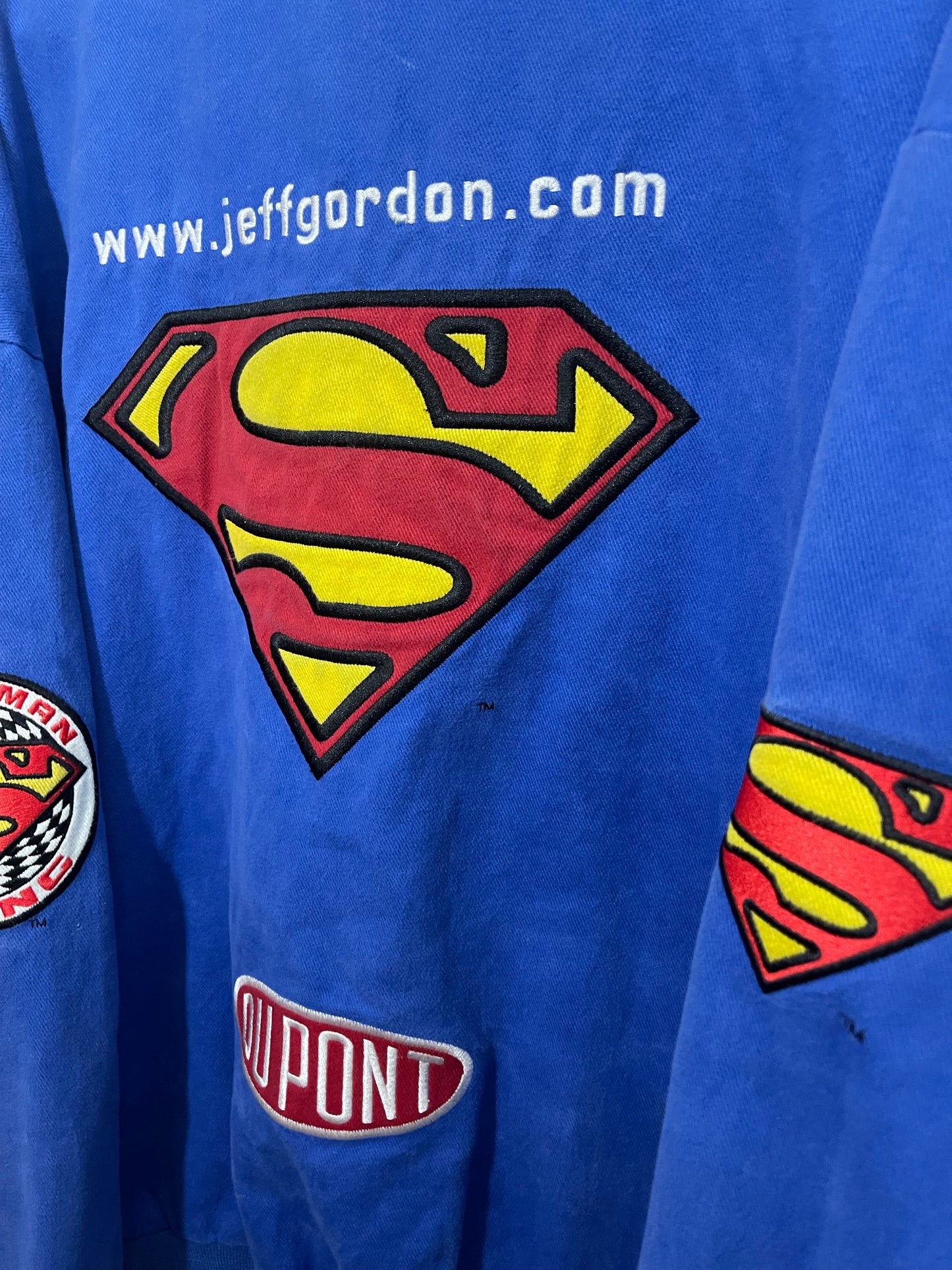 Rare Superman DuPont Racing NASCAR Jeff Gordon #24 (XL)
