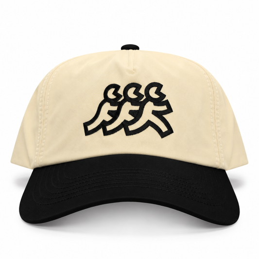 Malibu Cream Unstructured Canvas Snapback