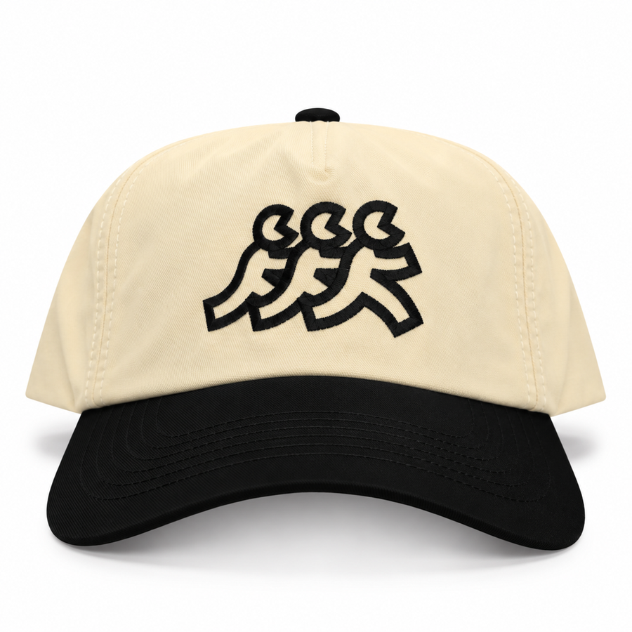 Malibu Cream Unstructured Canvas Snapback