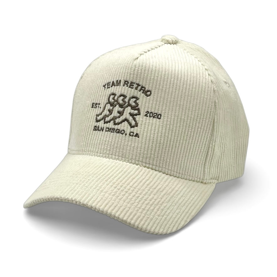 Palm Springs Cream 2020 Corduroy Snapback
