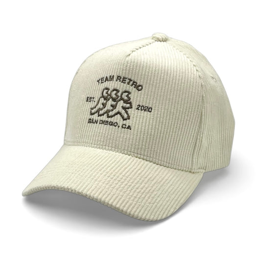 Palm Springs Cream 2020 Corduroy Snapback