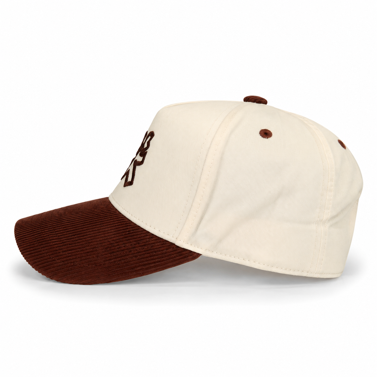 Espresso Martini Canvas Corduroy Cream Snapback