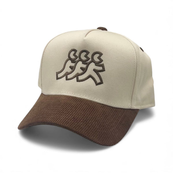 Espresso Martini Canvas Corduroy Cream Snapback