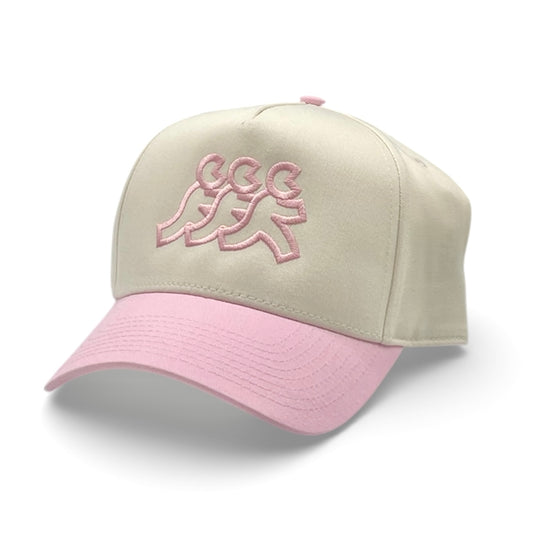 Pink Panther Cream Snapback