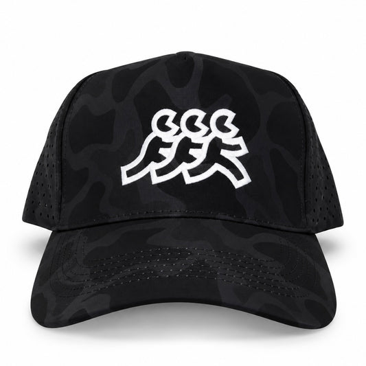 Camo Performance Athletic Mesh Snapback