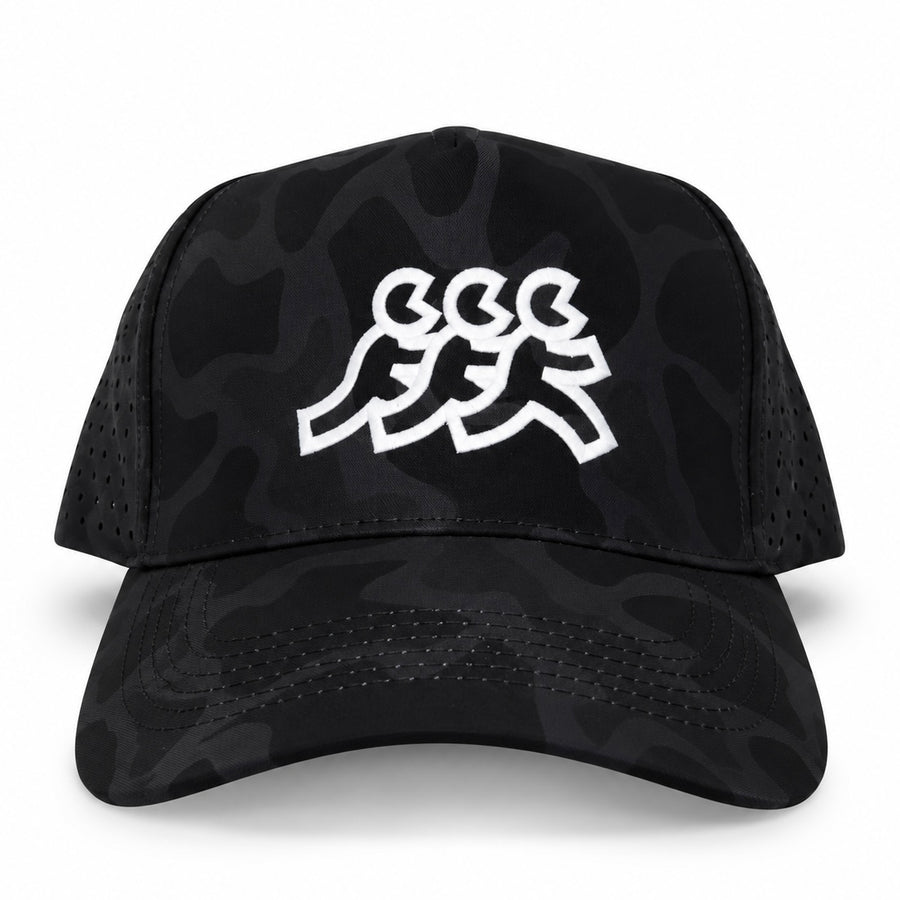 Camo Performance Athletic Mesh Snapback