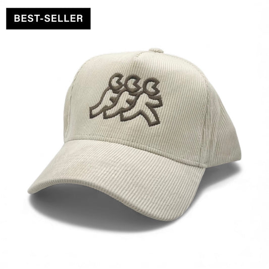 Palm Springs Cream Corduroy Snapback