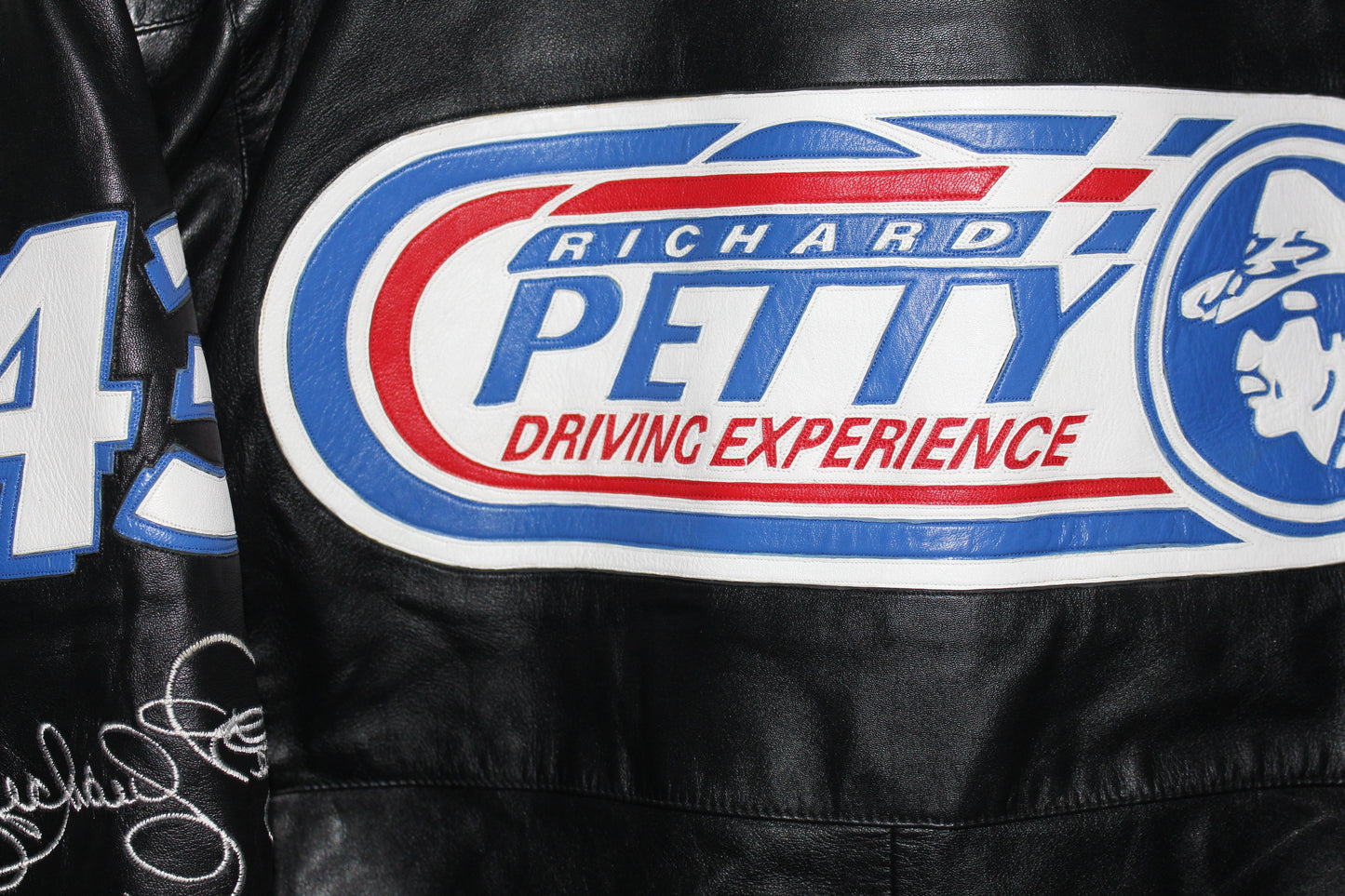 Rare Richard Petty Racing NASCAR #43 Leather Jacket (L)