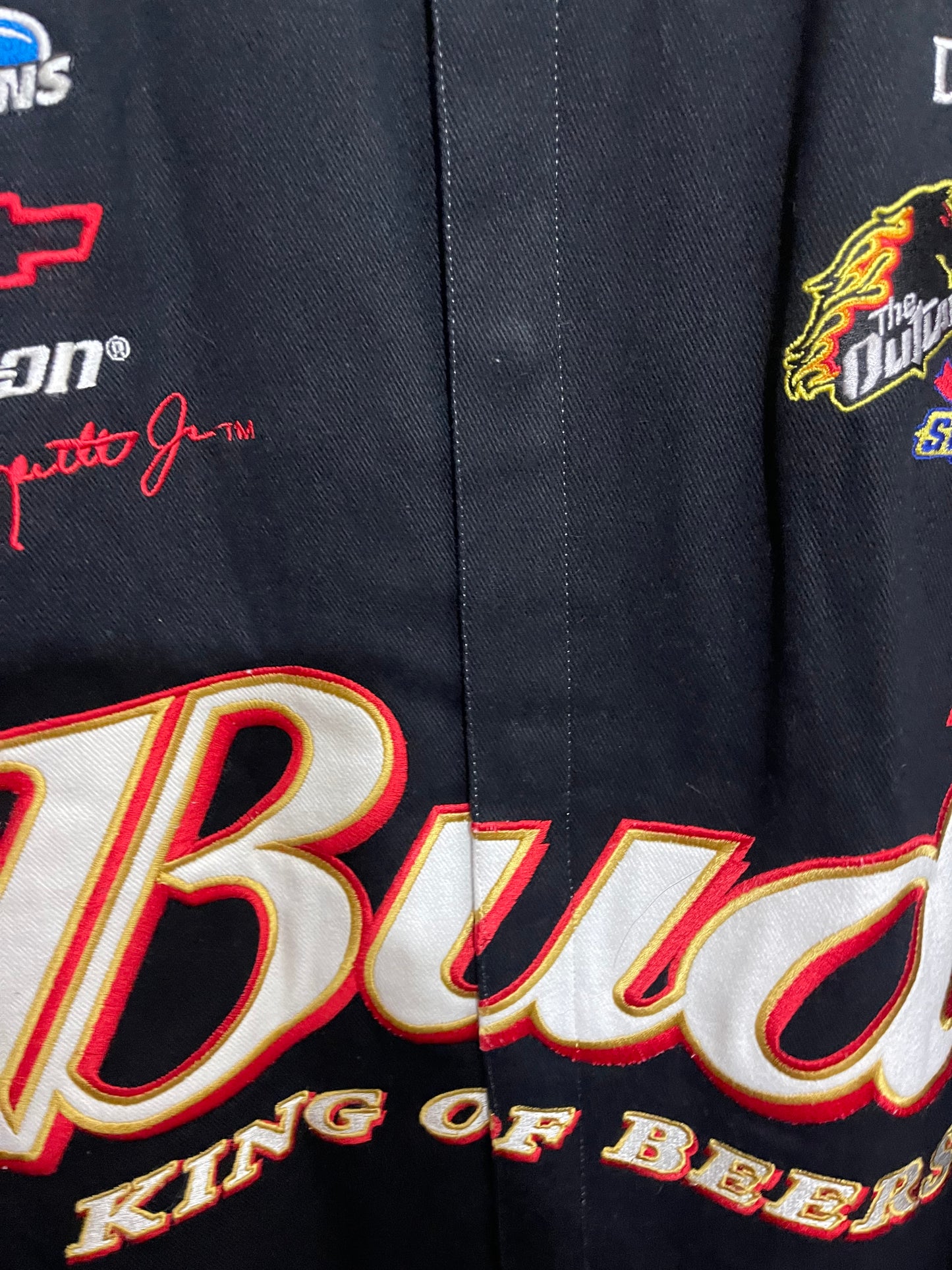 Budweiser Racing NASCAR Dale Earnhardt Jr #8 Black Scale Jacket (XXXL)