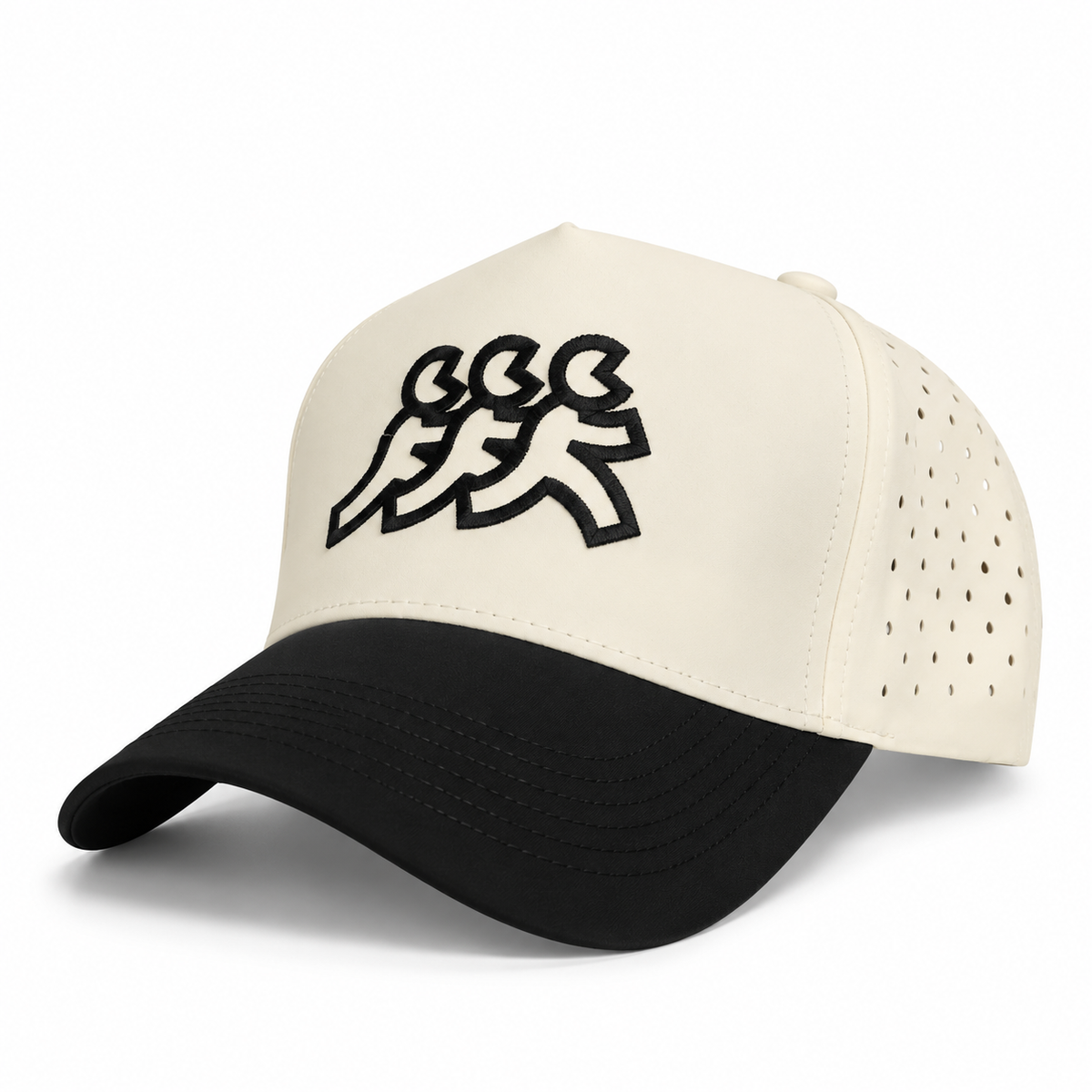 Malibu Cream Performance Athletic Mesh Snapback
