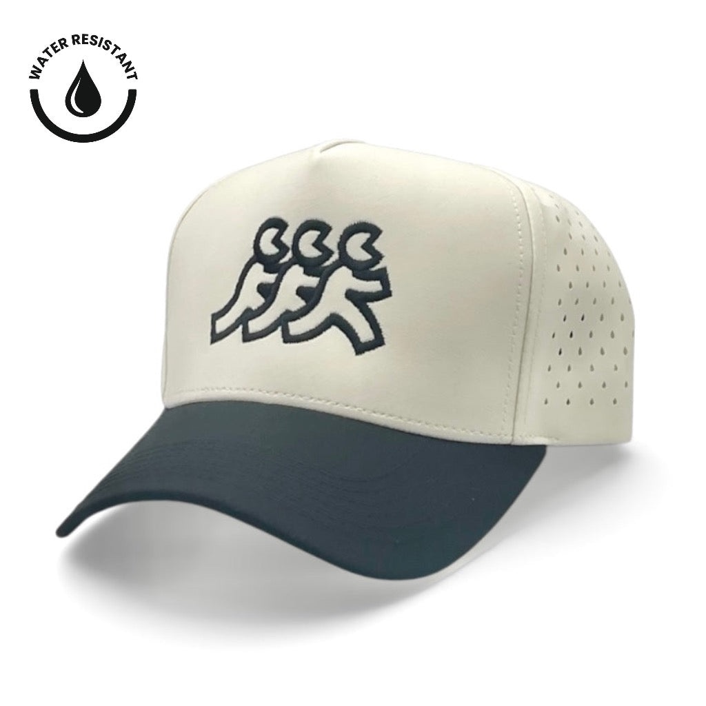 Malibu Cream Athletic Mesh Snapback