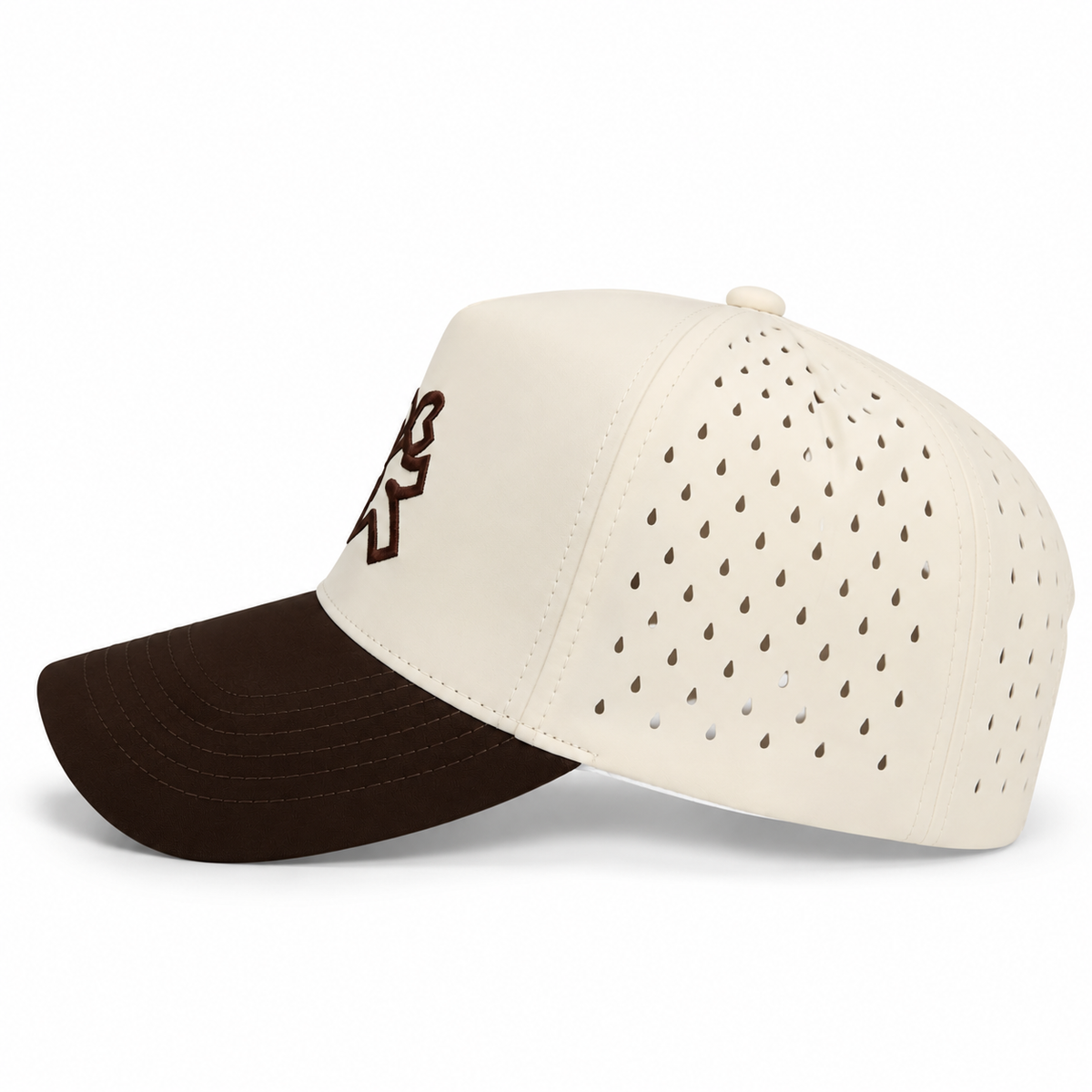 Espresso Martini Cream Performance Athletic Mesh Snapback