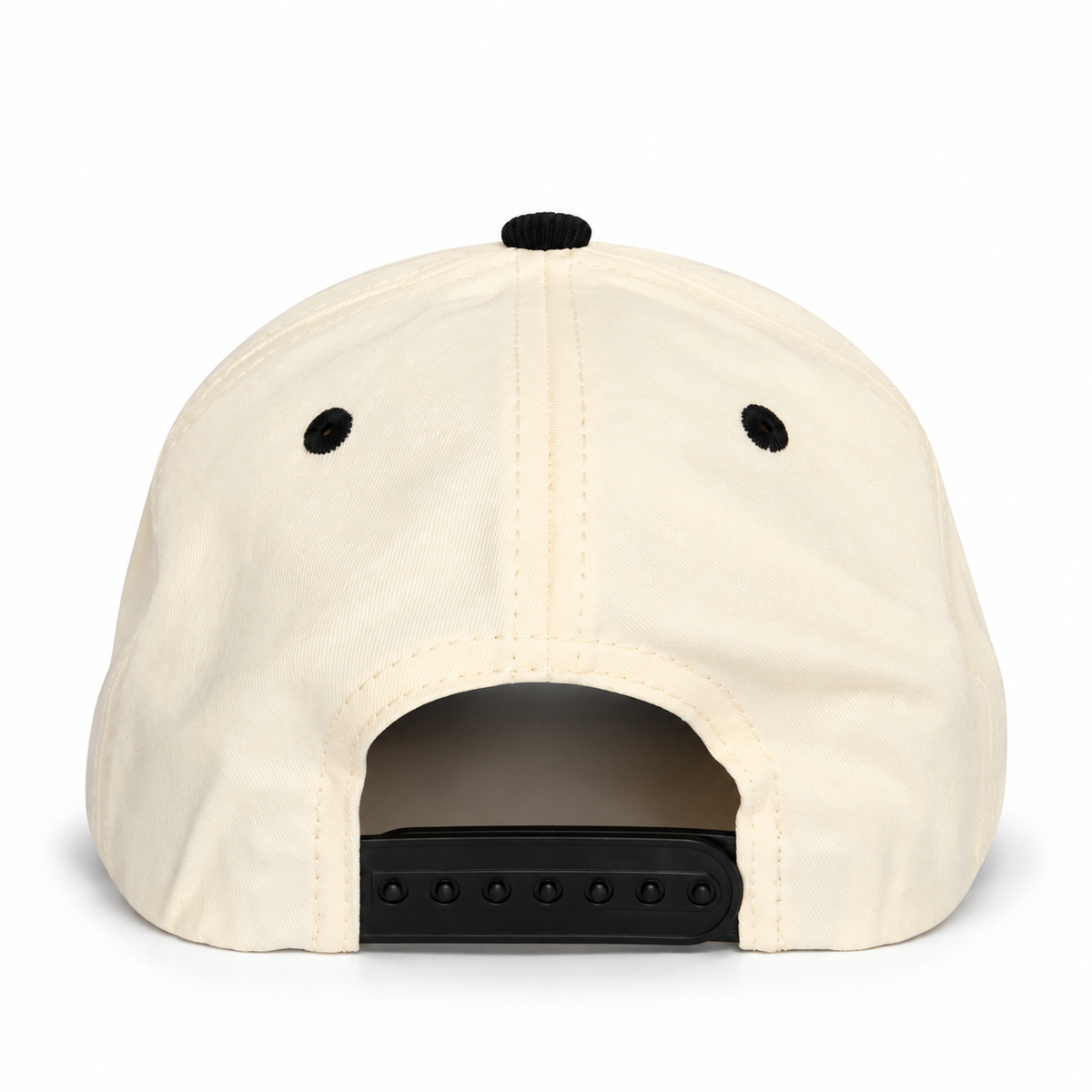 Malibu 2 Tone Cream Canvas Corduroy Snapback