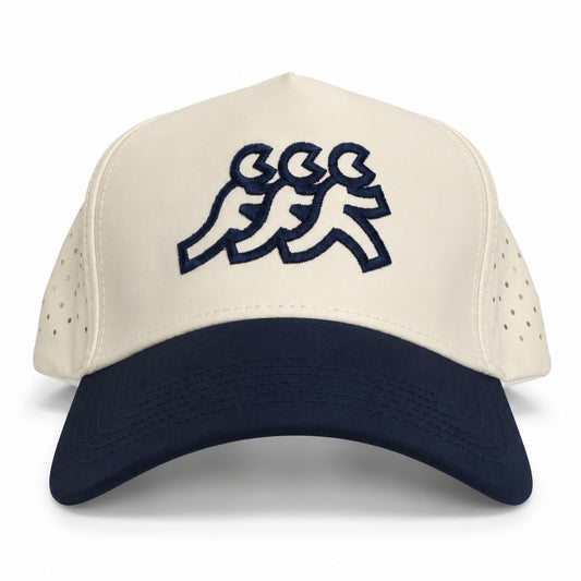 Coronado Cream Performance Athletic Mesh Snapback