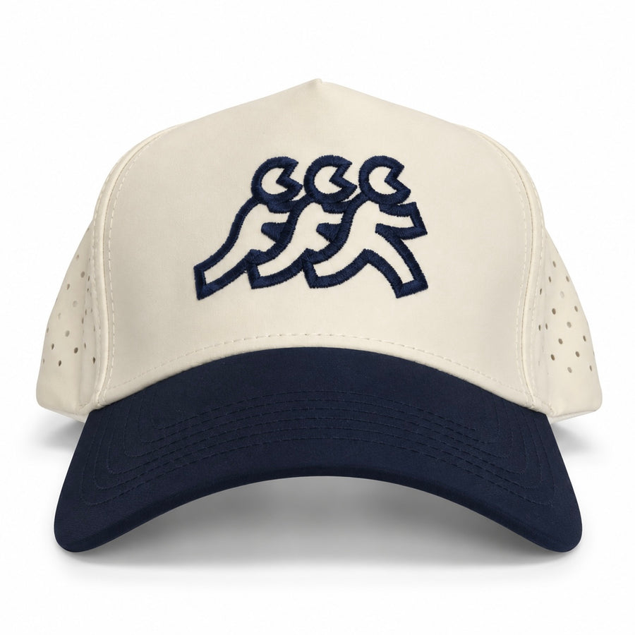 Coronado Cream Performance Athletic Mesh Snapback