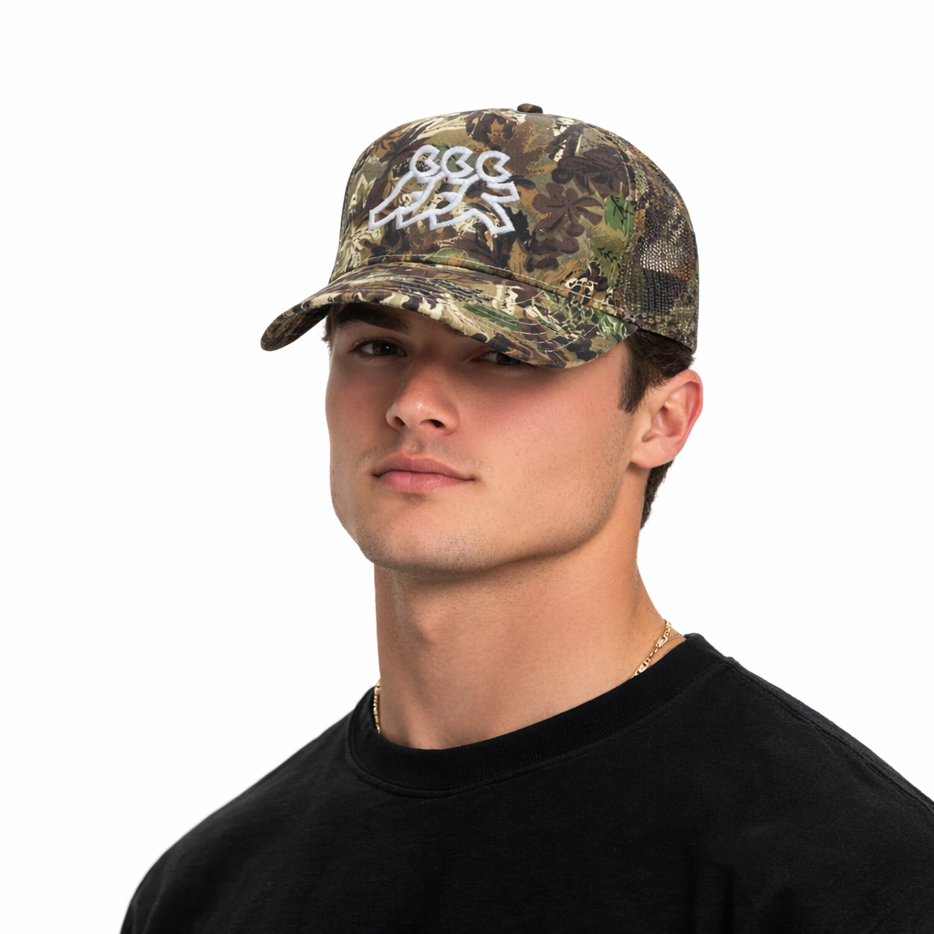 Hidden Hills Camo Mesh Snapback