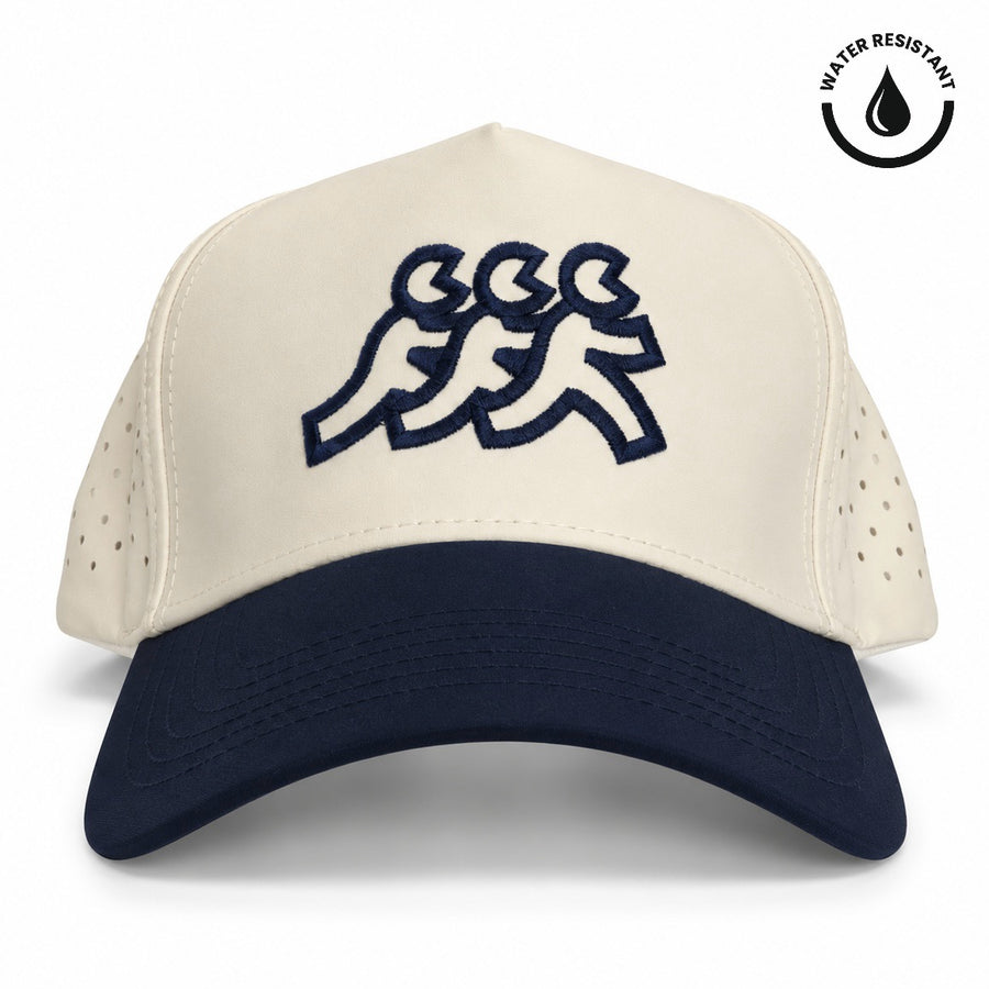 Coronado Cream Performance Athletic Mesh Snapback