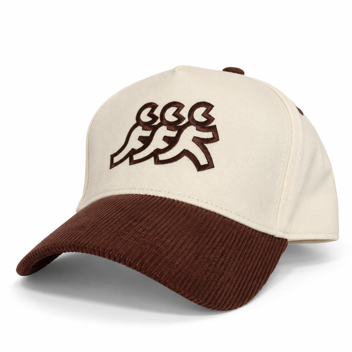Espresso Martini Canvas Corduroy Cream Snapback