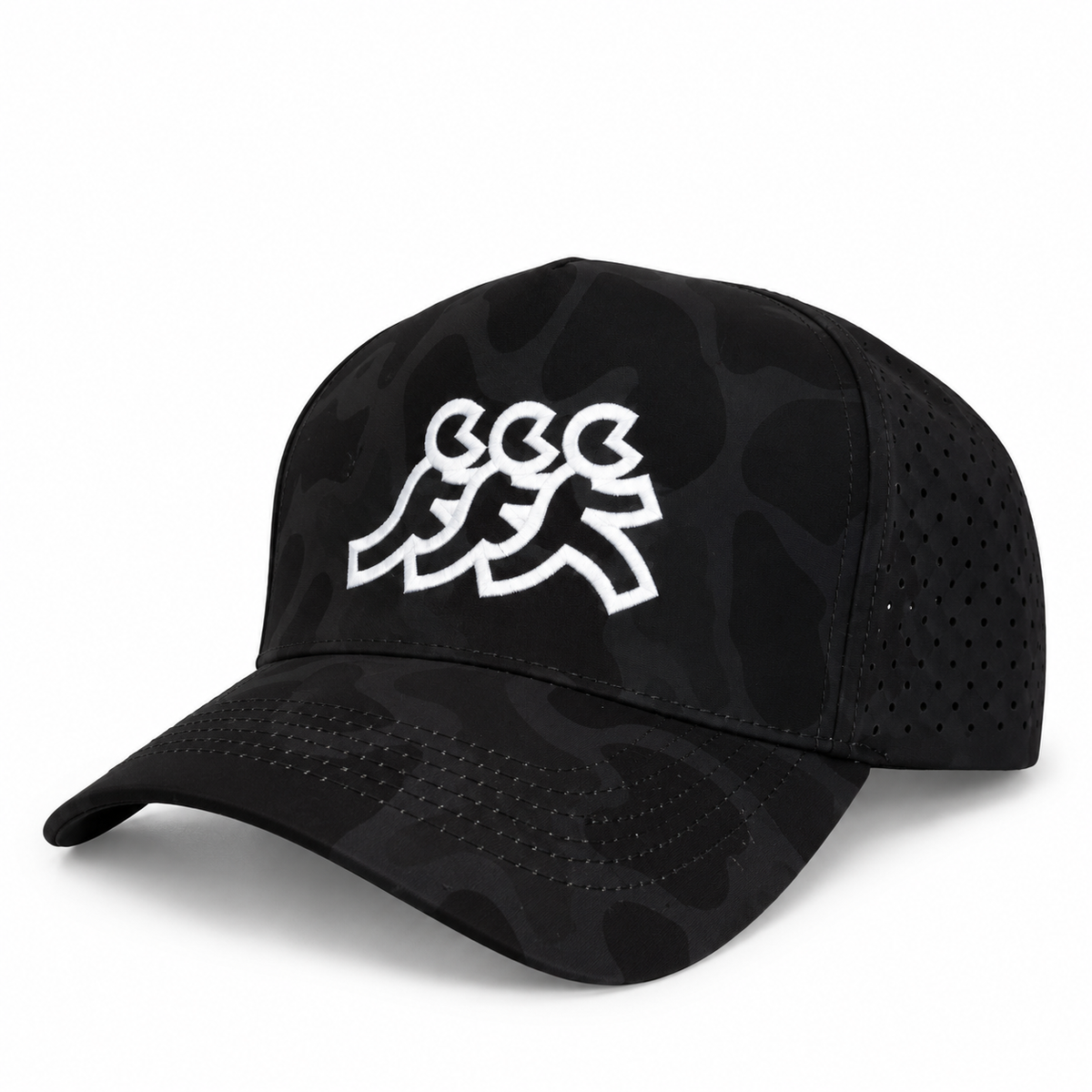 Camo Performance Athletic Mesh Snapback