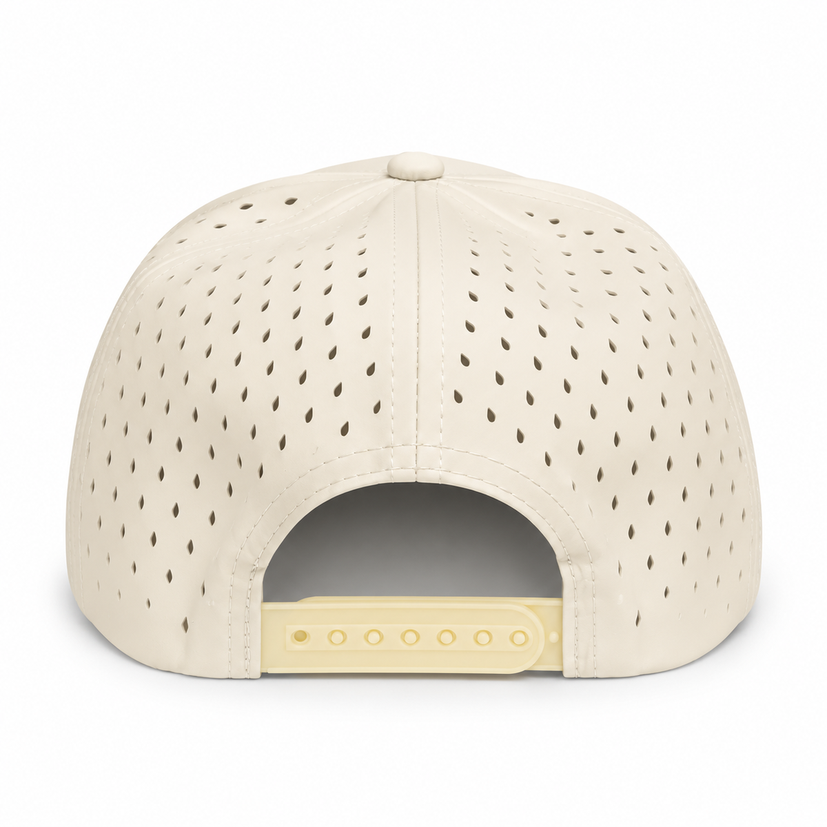 Newport Cream Athletic Performance Mesh Snapback