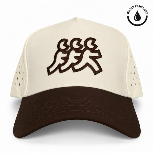Espresso Martini Cream Performance Athletic Mesh Snapback