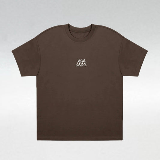 Brown Heavyweight Pigment Tee