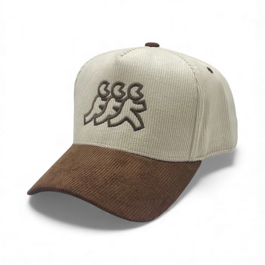 Espresso Martini Corduroy Cream Snapback