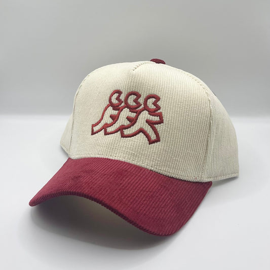 Temecula Cream Corduroy Snapback