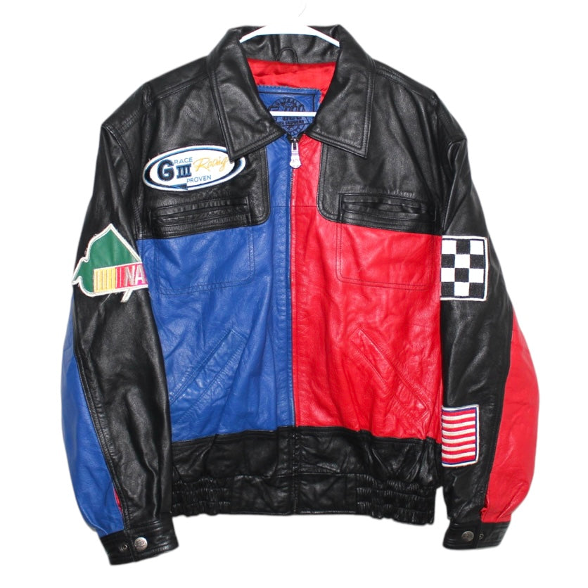 NASCAR Racing Team G-III Leather Jacket (M)