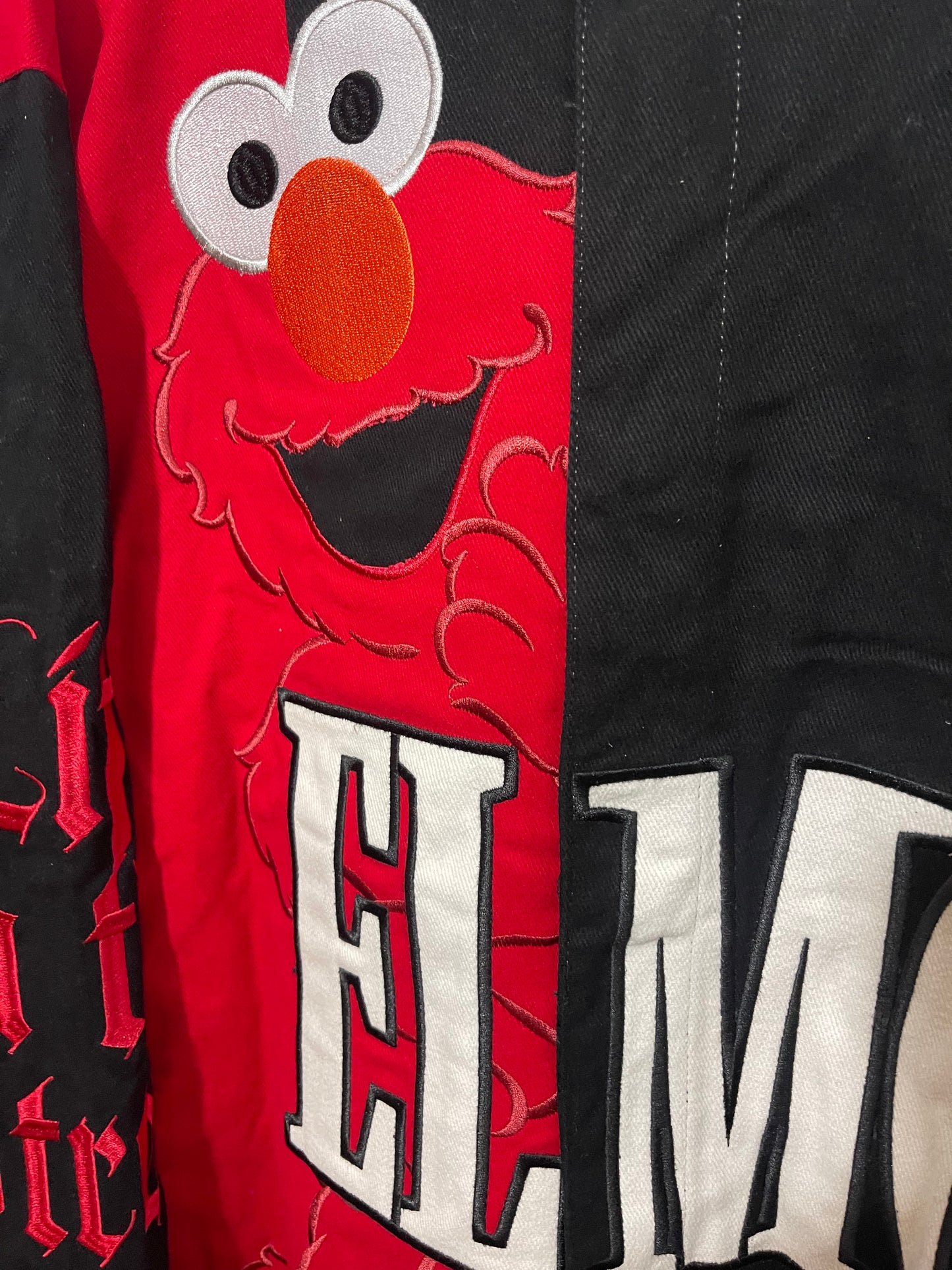 Rare Elmo NASCAR JH Design Twill Jacket (XXL)