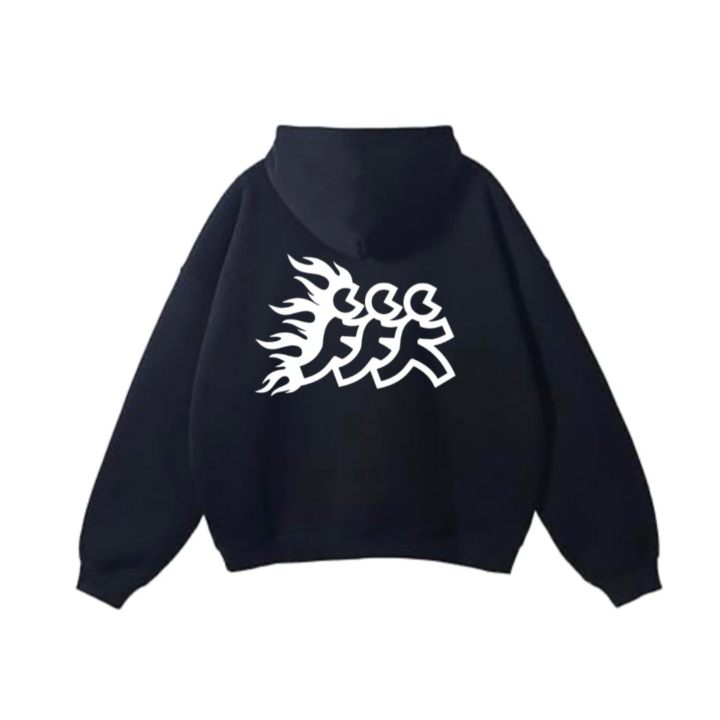 Black Flames Diego Hoodie