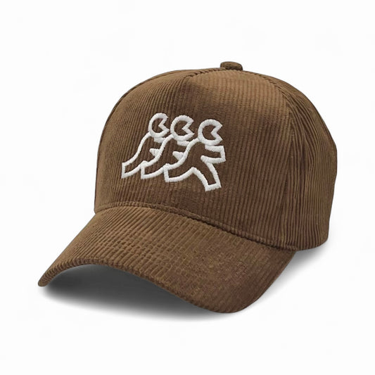 Brown Corduroy Snapback