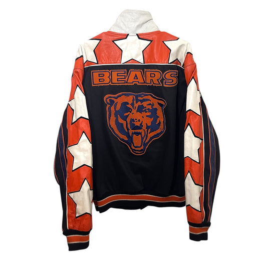 Rare Chicago Bears Jeff Hamilton Leather Reversible Star Series (L)