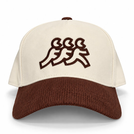 Espresso Martini Canvas Corduroy Cream Snapback