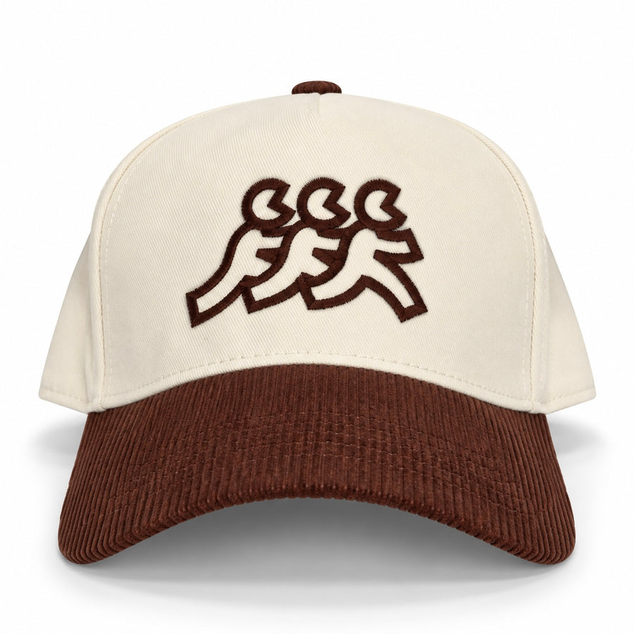 Espresso Martini Canvas Corduroy Cream Snapback