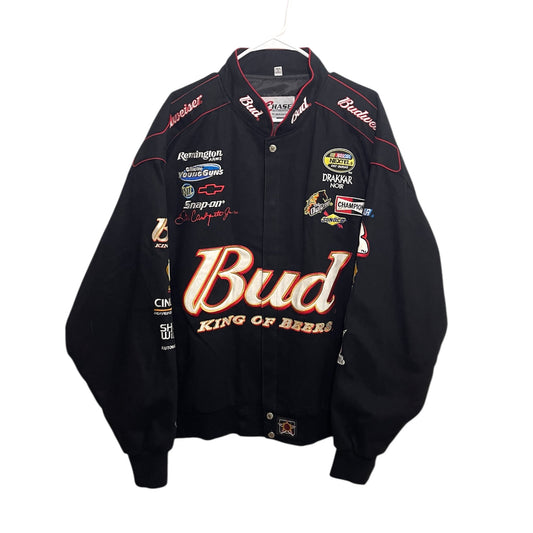 Budweiser Racing NASCAR Dale Earnhardt Jr #8 Black Scale Jacket (XXXL)