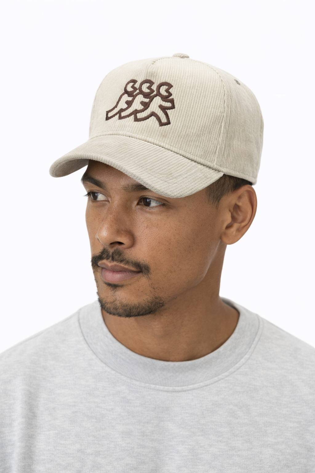 Palm Springs Cream Corduroy Snapback