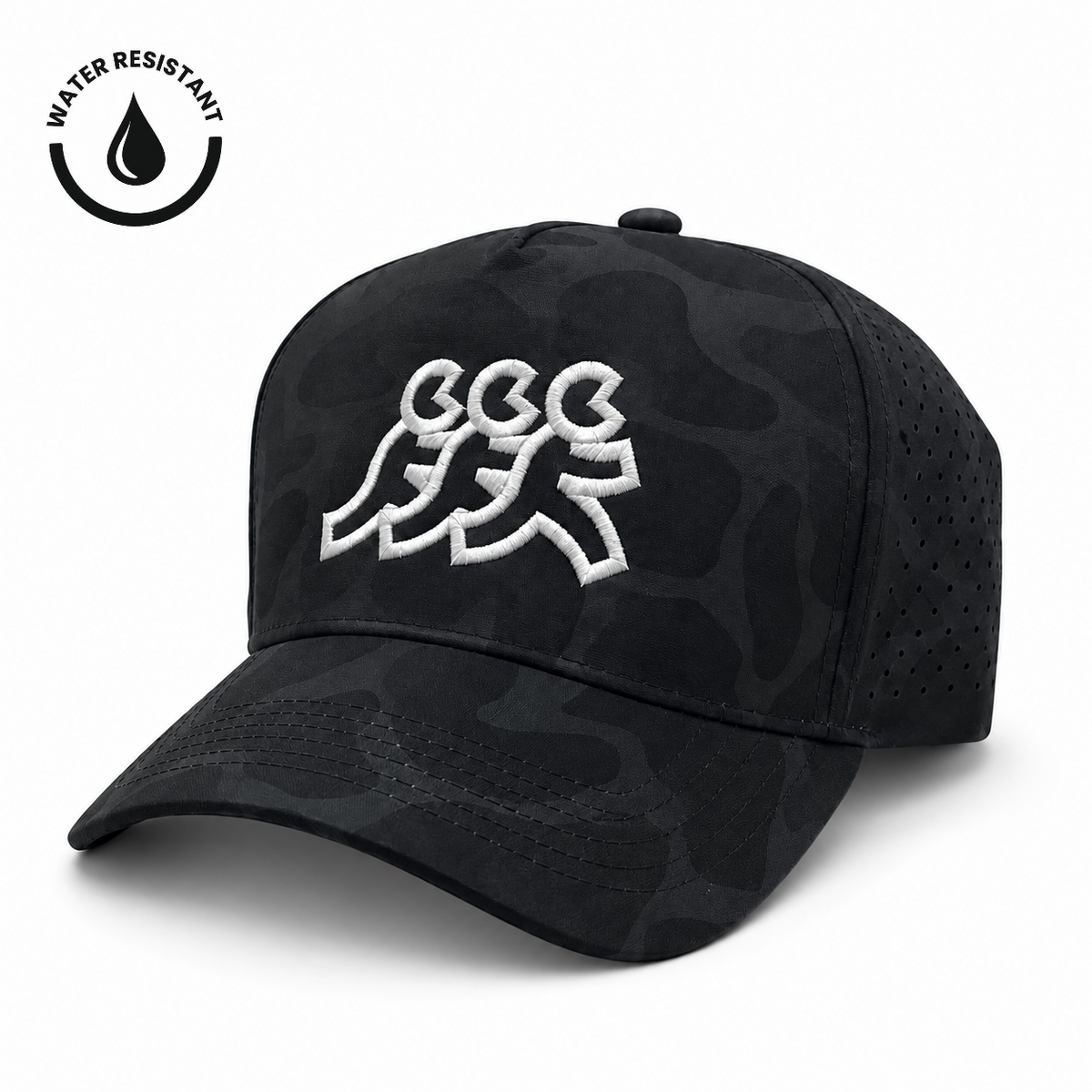 Camo Performance Athletic Mesh Snapback