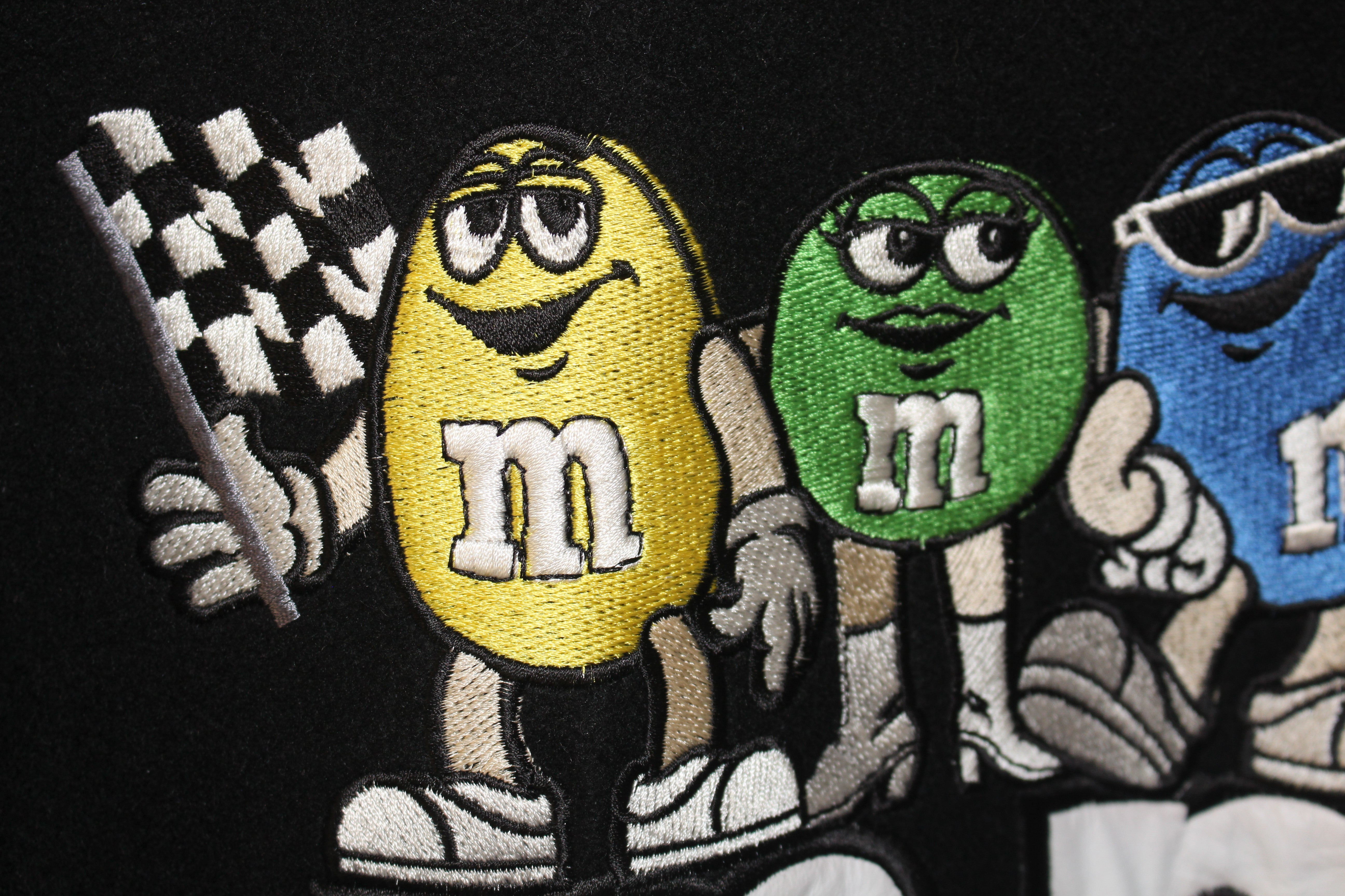 ERNIE ERVIN NASCAR store M & M'S RACING JACKET