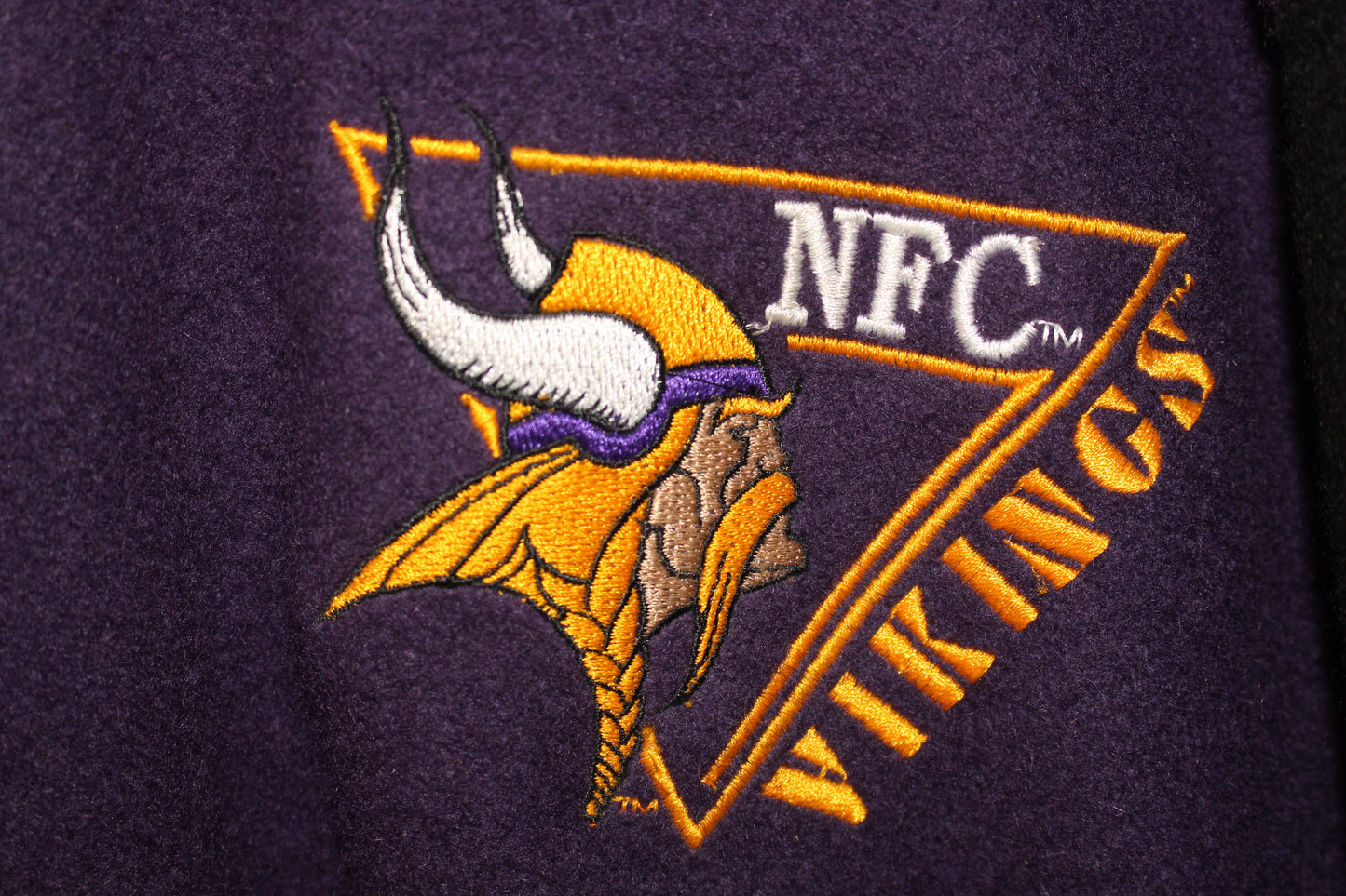 Minnesota Vikings DeLong Wool Bomber (XL)