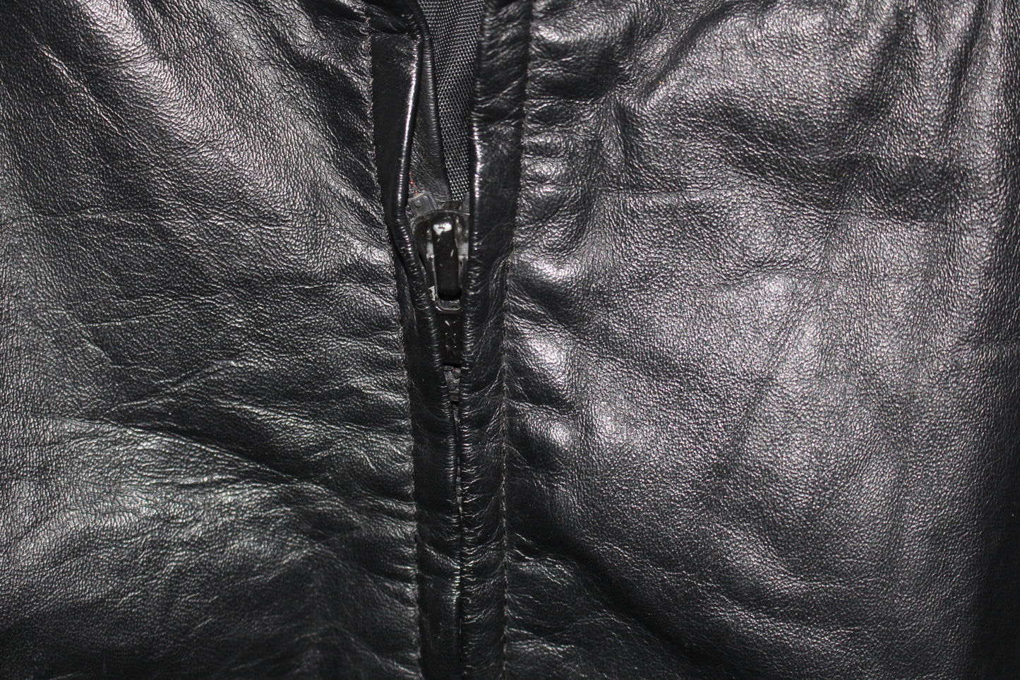 Rare Tasmanian Devil Tax Looney Tunes Leather Jacket (L)