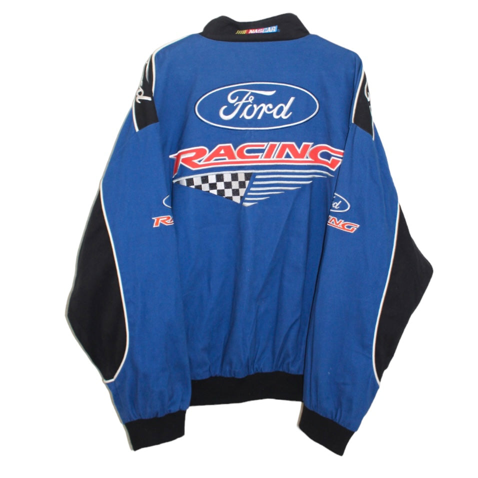 Ford Racing NASCAR Retro Twill Jacket (XXL)