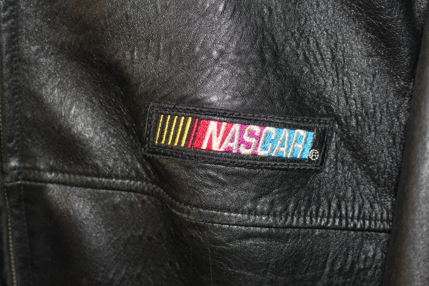 2000 NASCAR Leather Jacket (XXL)