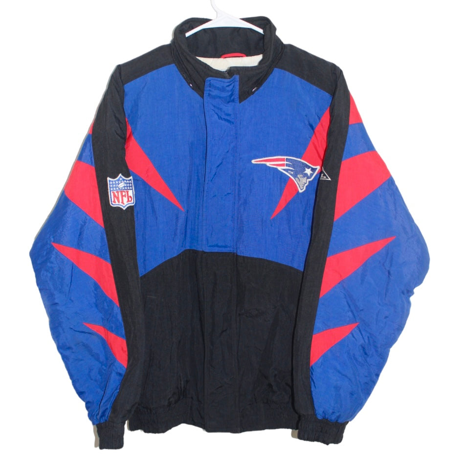 New England Patriots Pro Line Sharktooth Puffer (L)