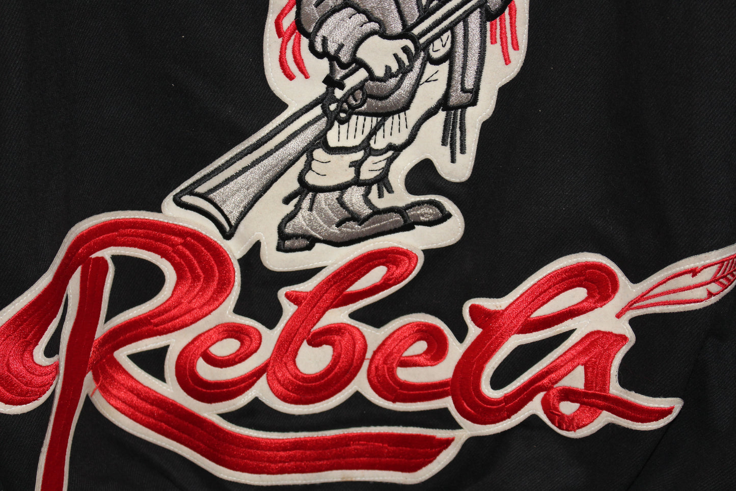 Rare UNLV Rebels Jeff Hamilton Leather Jacket (L)